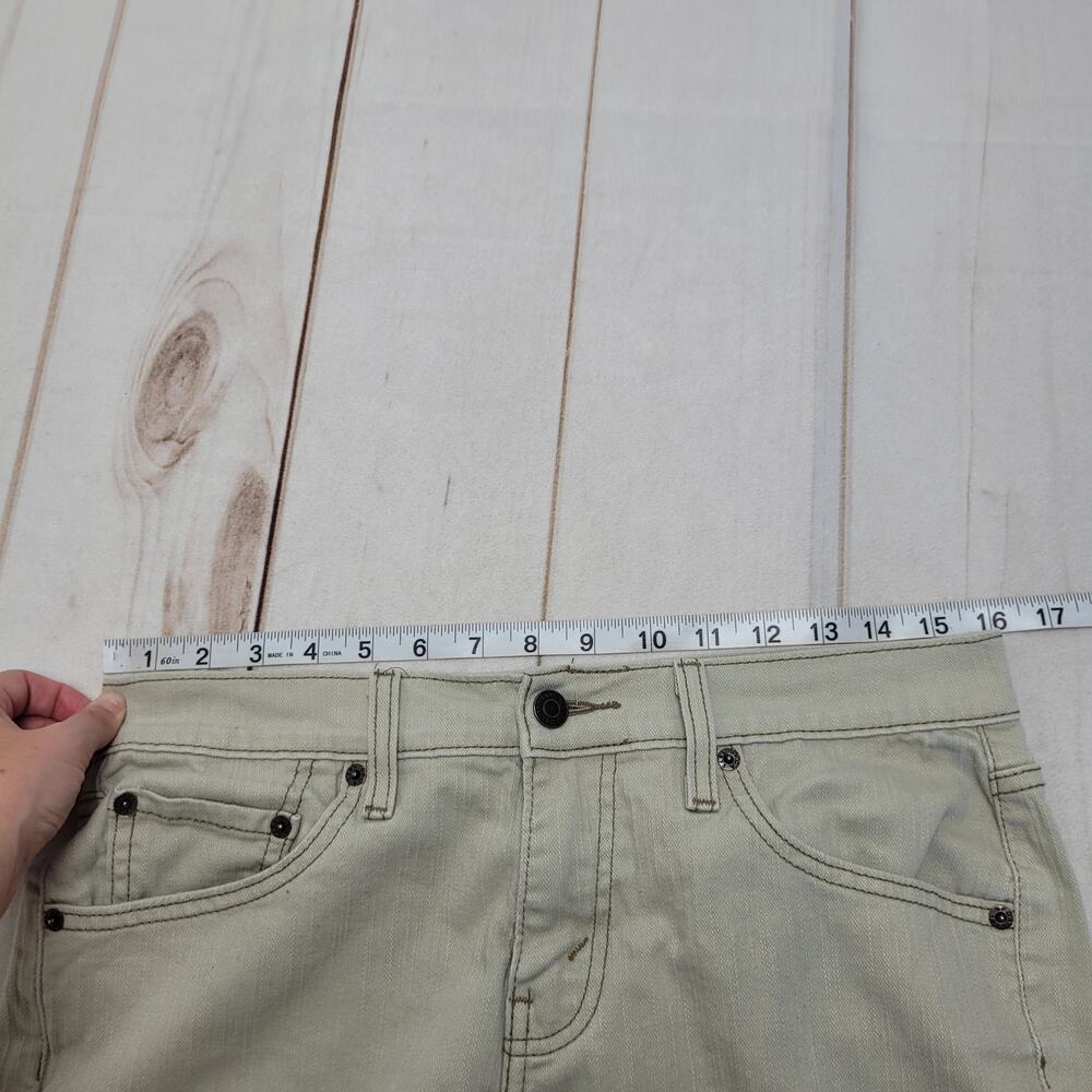 Vintage Levi's stretch bootcut jeans retro tan khaki 8 - Picture 6 of 8